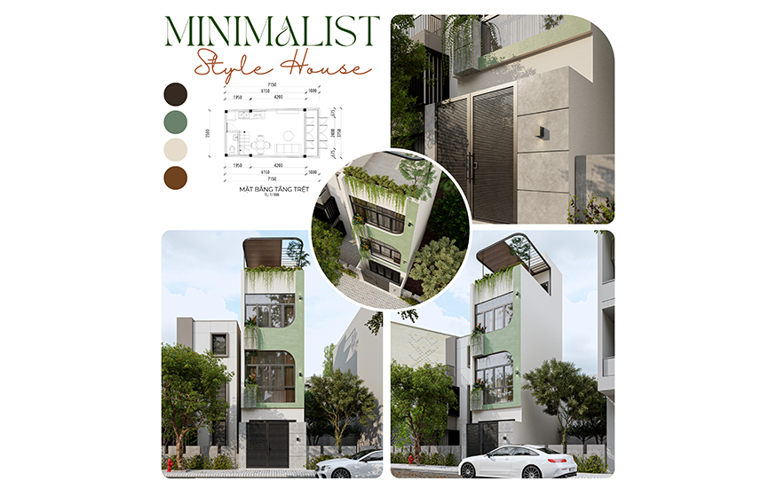 Nhà mới 100% phong cách MINIMALIST - Hẻm nhựa Lũy Bán Bích.