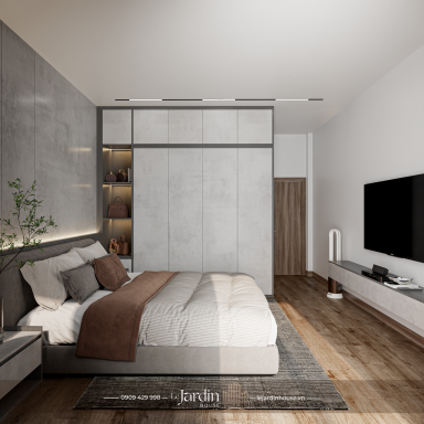 Nhà mới đẹp 4 x 13m tại Quận Tân Phú , Phong cách hiện đại - Modern 