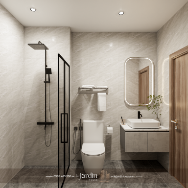 Nhà mới đẹp 4 x 13m tại Quận Tân Phú , Phong cách hiện đại - Modern 