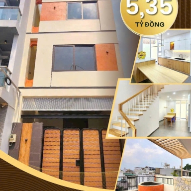 NHÀ RỘNG 1 TRỆT 3 LẦU HẺM 815/4/60/7 HƯƠNG LỘ 2, BÌNH TRỊ ĐÔNG A