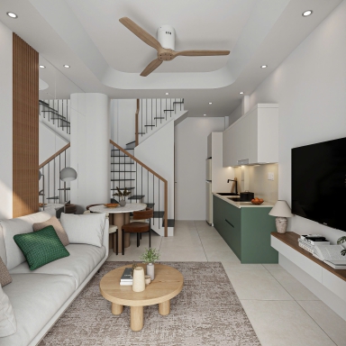 Nhà mới 100% phong cách MINIMALIST - Hẻm nhựa Lũy Bán Bích.