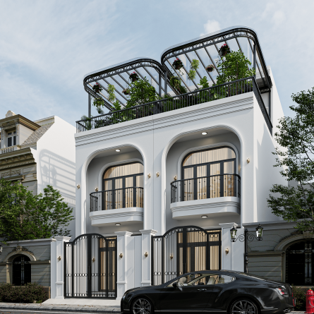 20/1A Phạm Ngọc, Q Tân Phú, Xây dựng theo phong cách Parisian