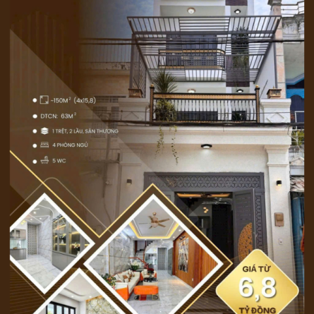 NHÀ ĐẸP MẶT TIỀN Ở 84A ĐƯỜNG SỐ 4, LÊ VĂN QUỚI