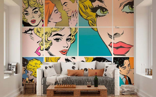 Phong cách Pop Art - Ứng dụng nghệ thuật đại chúng vào thiết kế nội thất